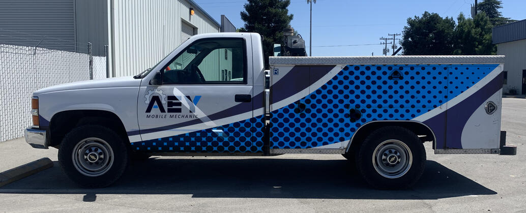 AEY Truck Wrap